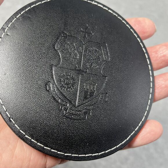 Serra Catholic High School 2003 Coasters Set‎ of 4 Drink Round Embossed Black3 - Picture 3 of 15
